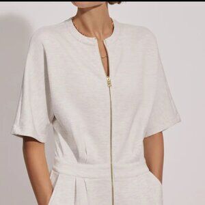 Varley DoubleSoft Orlando Playsuit Romper Womens Size XS Heather Gray VAR01757